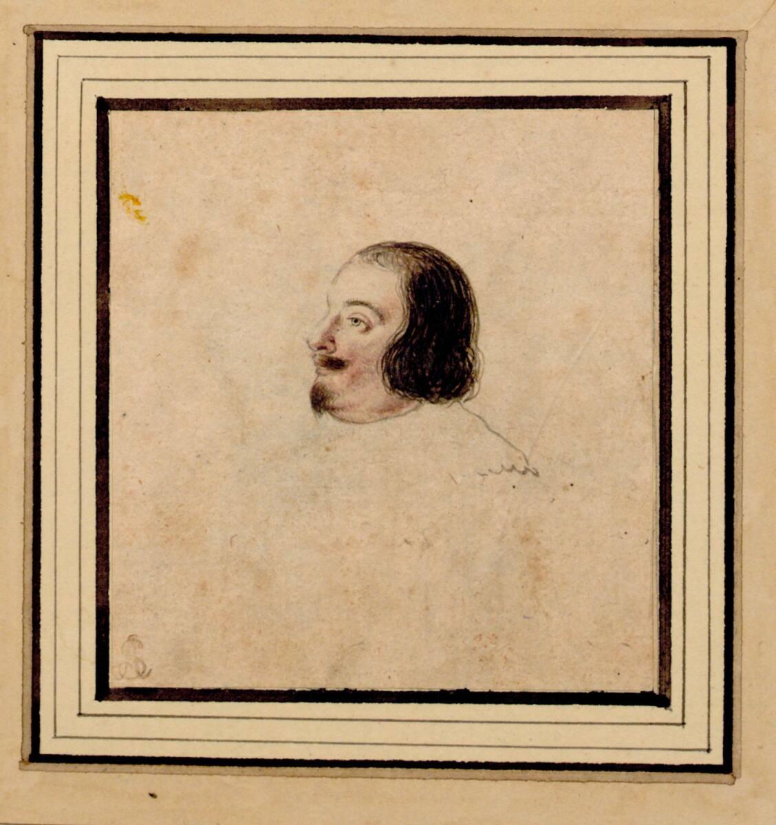 Valentin Wagner, Reiseskizzenbuch: Bildnis eines Kavaliers, Inv. Nr.: 3444