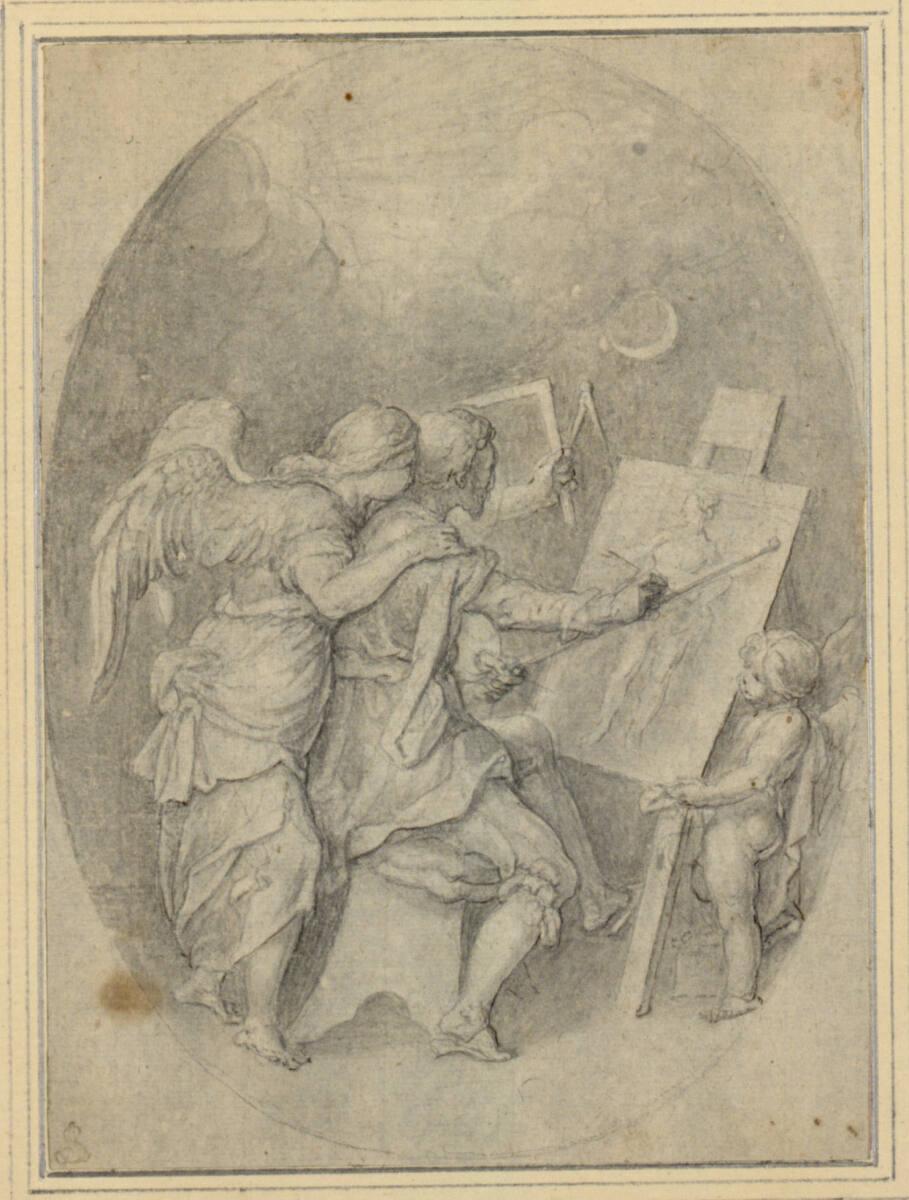 Matthäus Gundelach, Der Maler an der Arbeit, Inv. Nr.: 3461