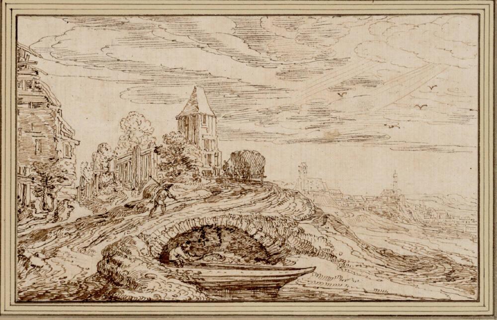Isaak Major, Landstrasse, Inv. Nr.: 3500