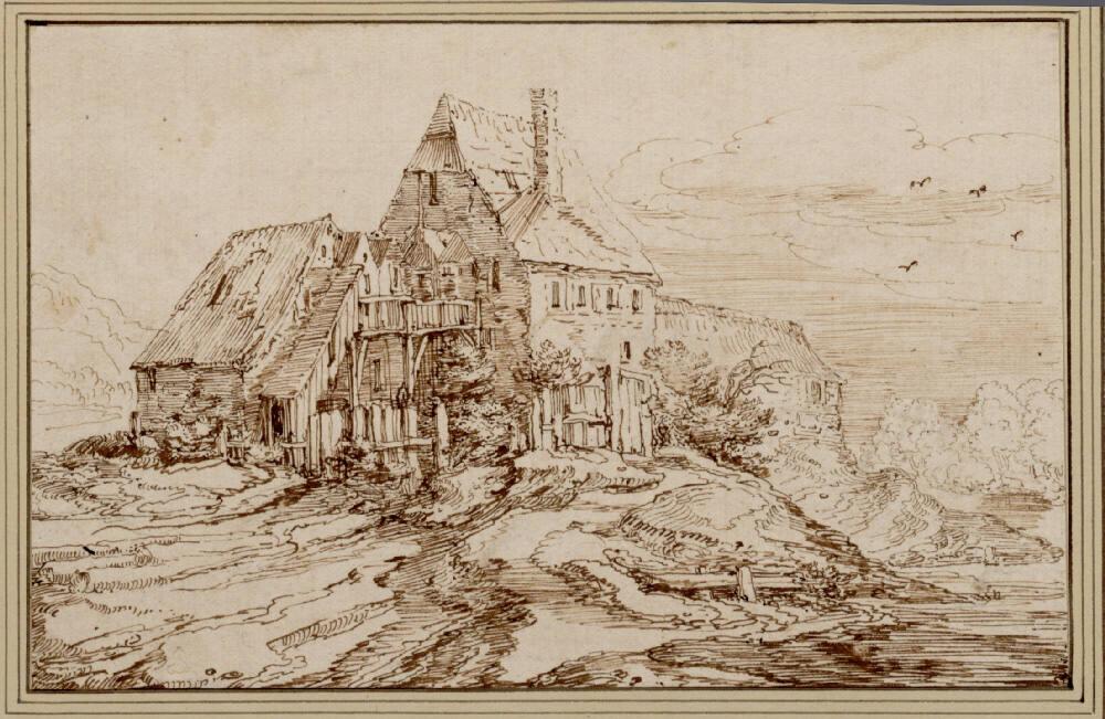 Isaak Major, Einsamer Weiler, Inv. Nr.: 3501