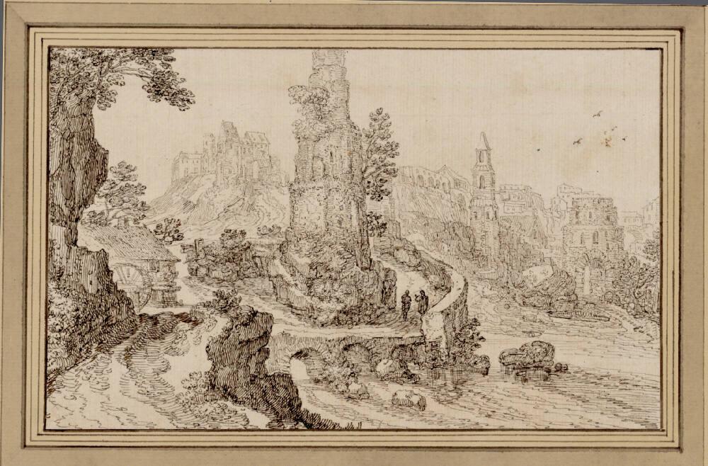 Isaak Major, Phantastische Ruinenstadt, Inv. Nr.: 3502
