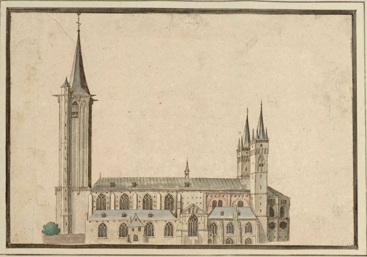 Gotische Kirche (St. Lorenzin, Köln), Wenceslaus Hollar