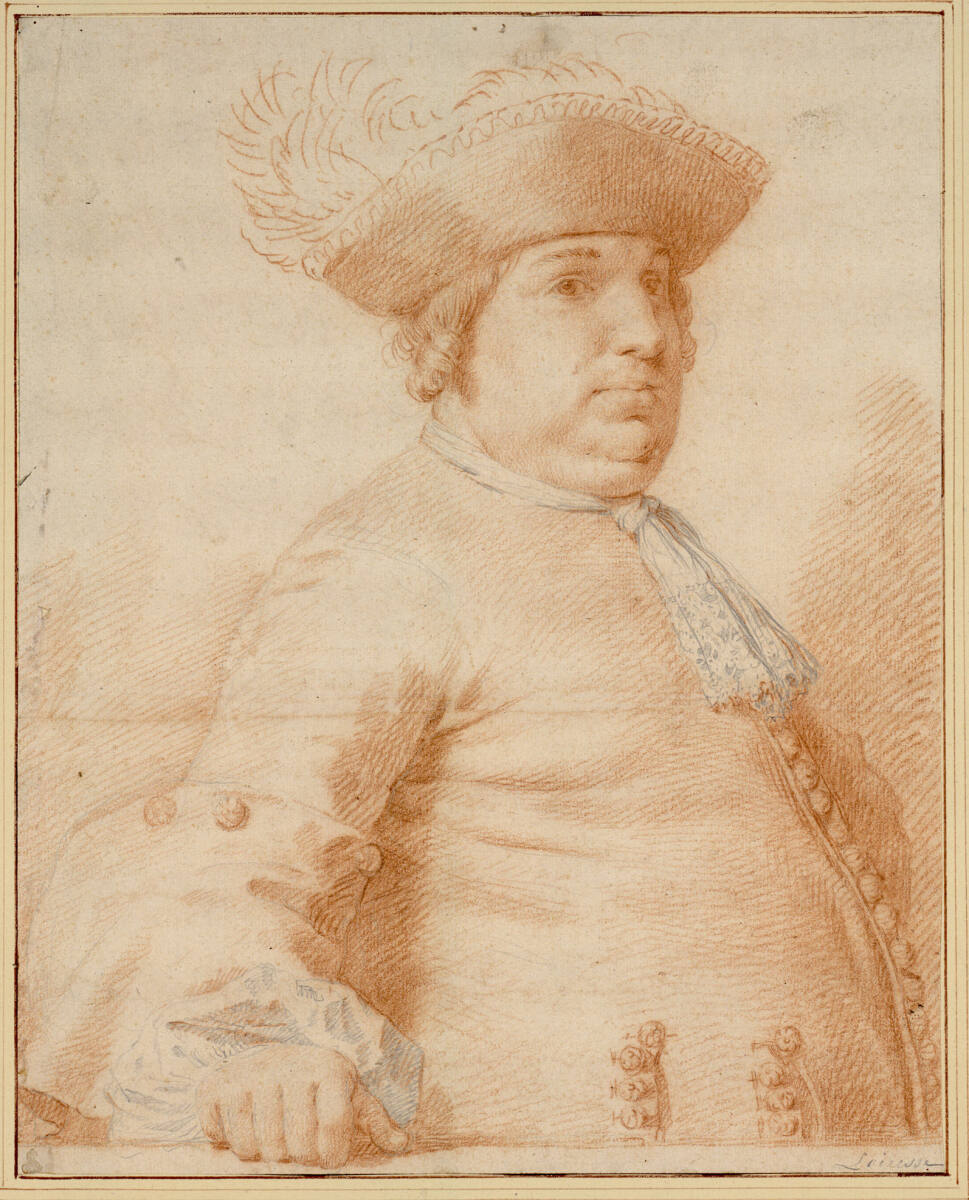 Halbfiguriges Porträt eines Herrn de Wit, gen. Koning van Luylekkerland, Gerard de Lairesse