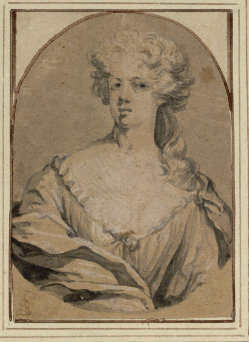 Brustbild einer Dame, Godfrey Kneller