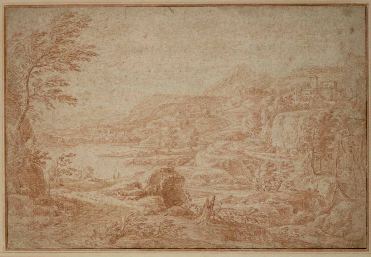 Italienische Berg- und Flusslandschaft, Felix Meyer
