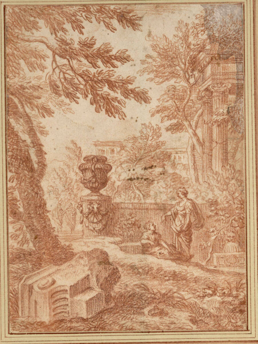 Ruinenlandschaft, Franz Joachim Beich