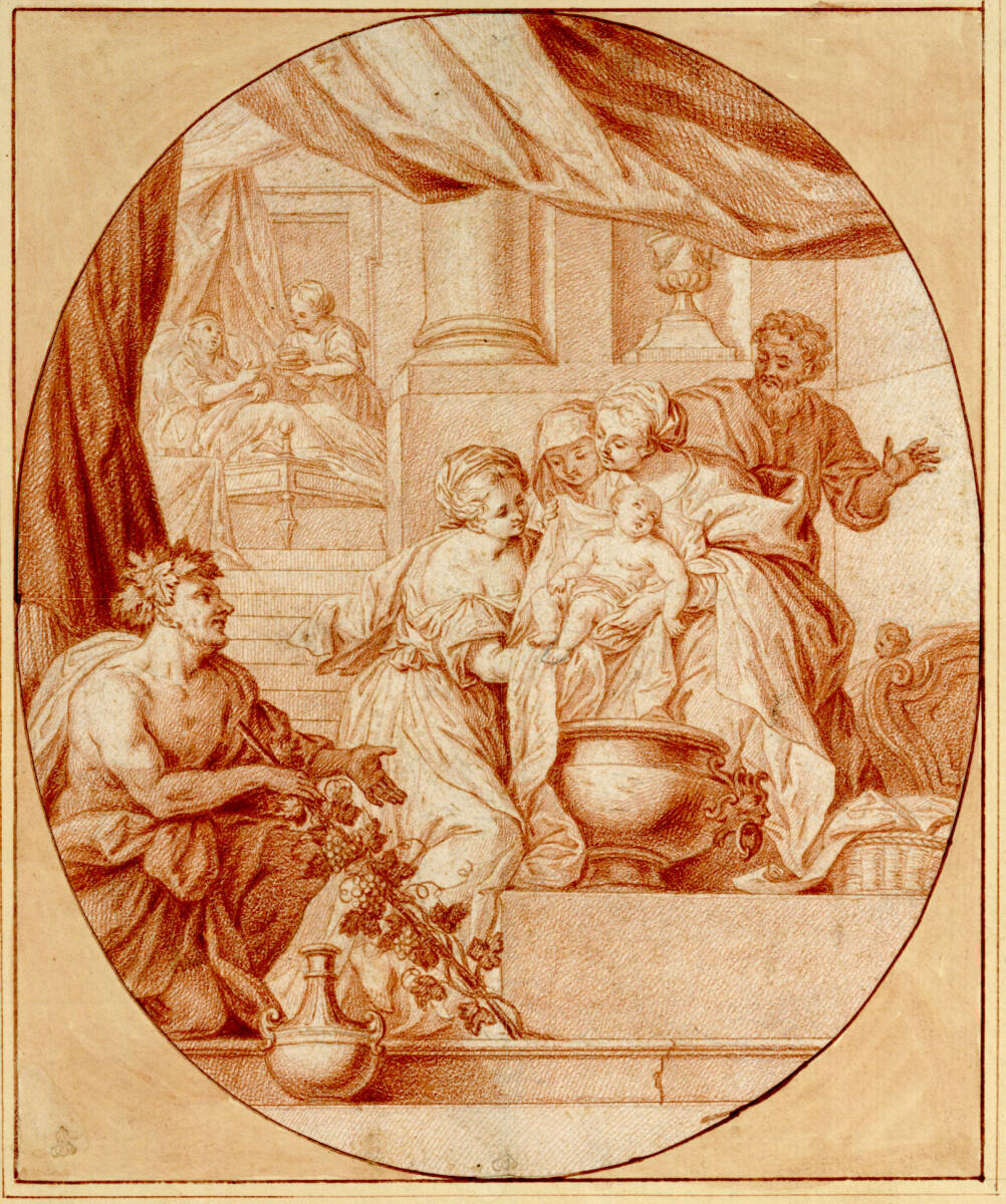 Die Wochenstube der heiligen Anna, 1723