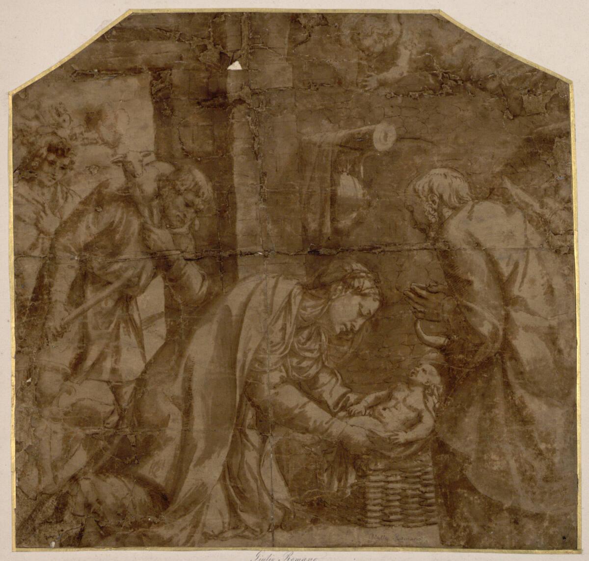 Anonym, Die Anbetung der Hirten, Inv. Nr.: 306