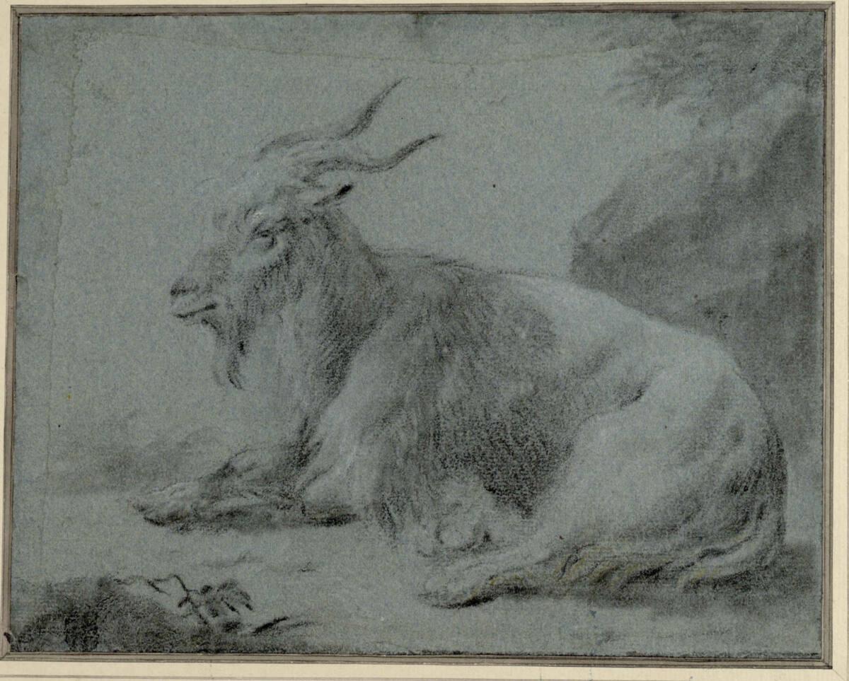 Jakob Roos, Liegener Ziegenbock, Inv. Nr.: 3883