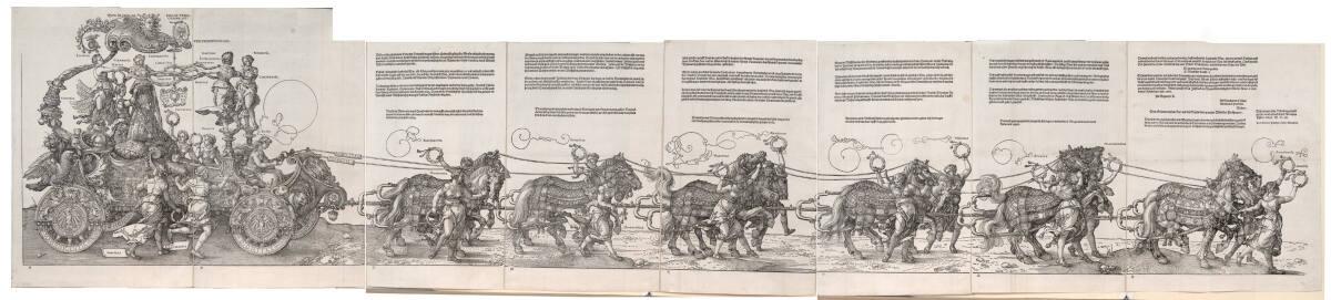 Der große Triumphwagen, Альбрехт Дюрер, 1522