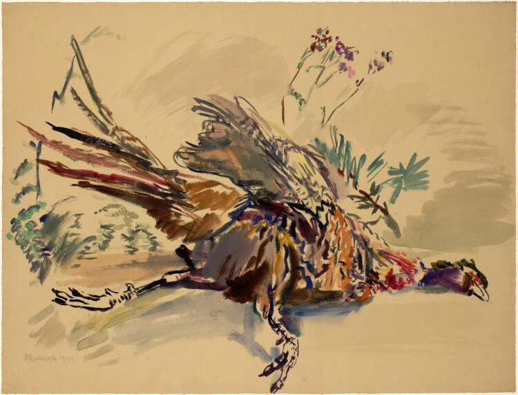 Oskar Kokoschka, Fasan, Inv. Nr.: 44584