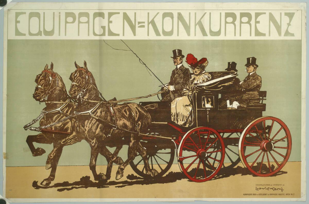 Ludwig Koch, EQUIPAGEN-KONKURRENZ, Inv. Nr.: DG2003/609