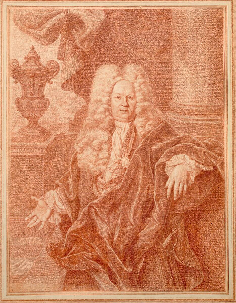 Repräsentatives Porträt eines Nürnberger Patriziers (Gustav Georg Tezel?), Георг Мартин Прейслер