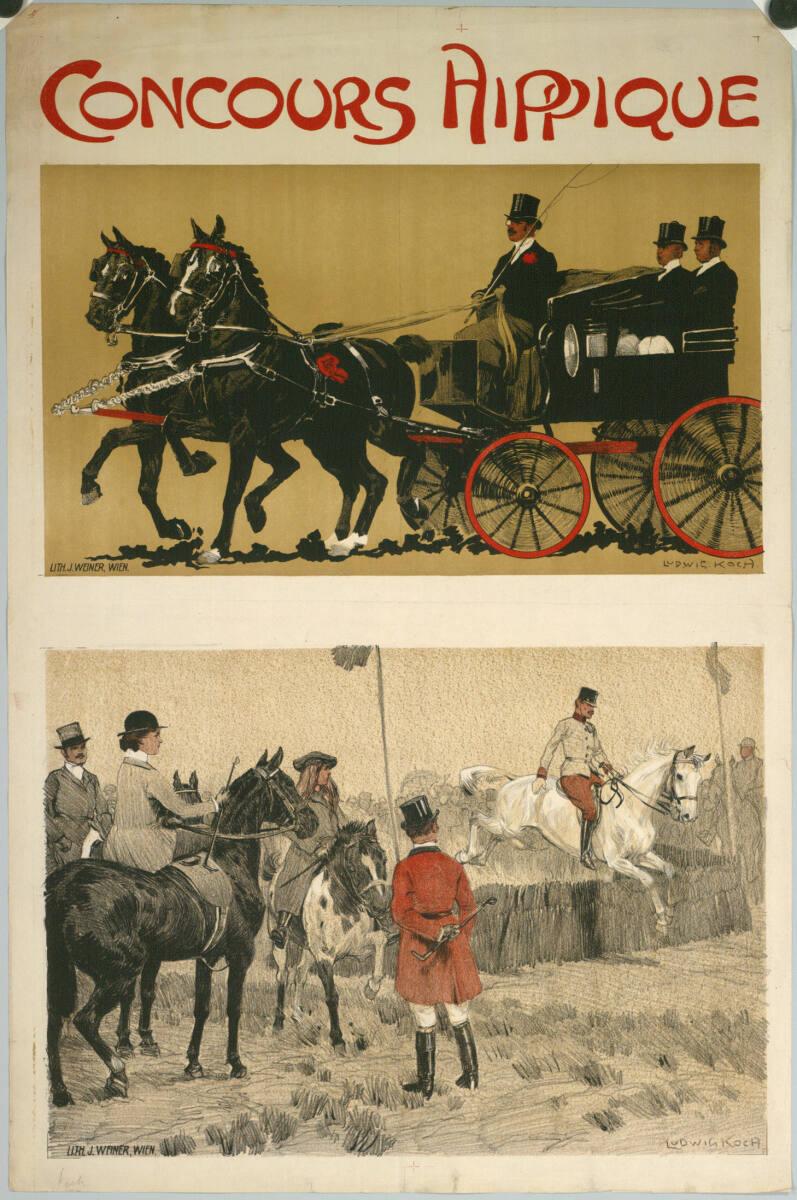 Ludwig Koch, CONCOURS HIPPIQUE, Inv. Nr.: DG2003/613