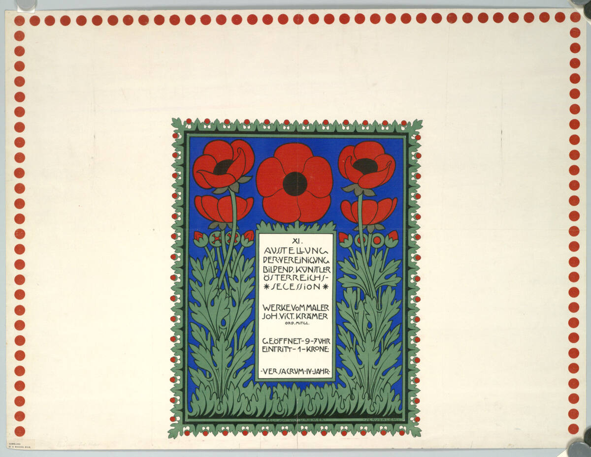 SECESSION, XI. AUSSTELLUNG, WERKE VOM MALER JOH. VICT. KRÄMER, Johann Victor Krämer, 1901