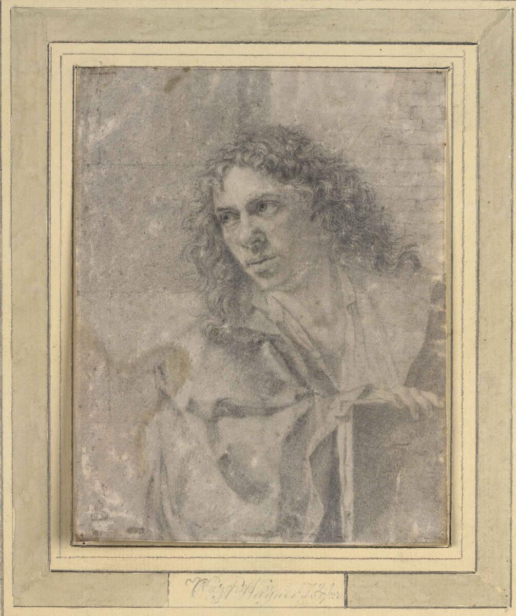 C.A. Wagner, Selbstporträt des Künstlers, Inv. Nr.: 3929