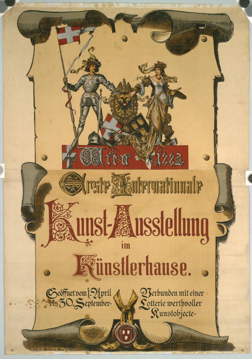 Erste Internationale Kunst-Ausstellung im Künstlerhause. Wien 1882, R.v.Waldheim, 1882