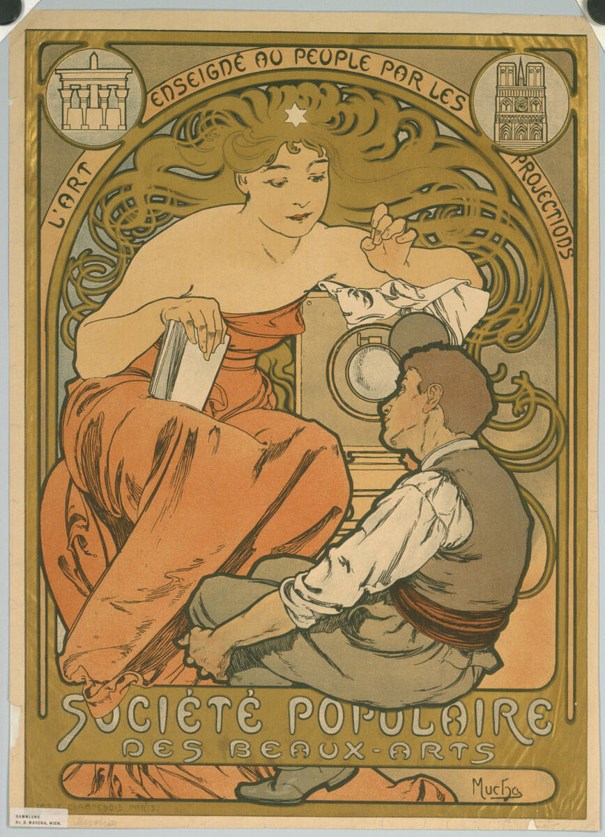 SOCIÉTÉ POPULAIRE DES BEAUX-ARTS, Paris ImprimerieF.Champenois