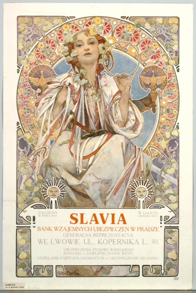 Alfons Maria Mucha, SLAVIA, Inv. Nr.: DG2003/974