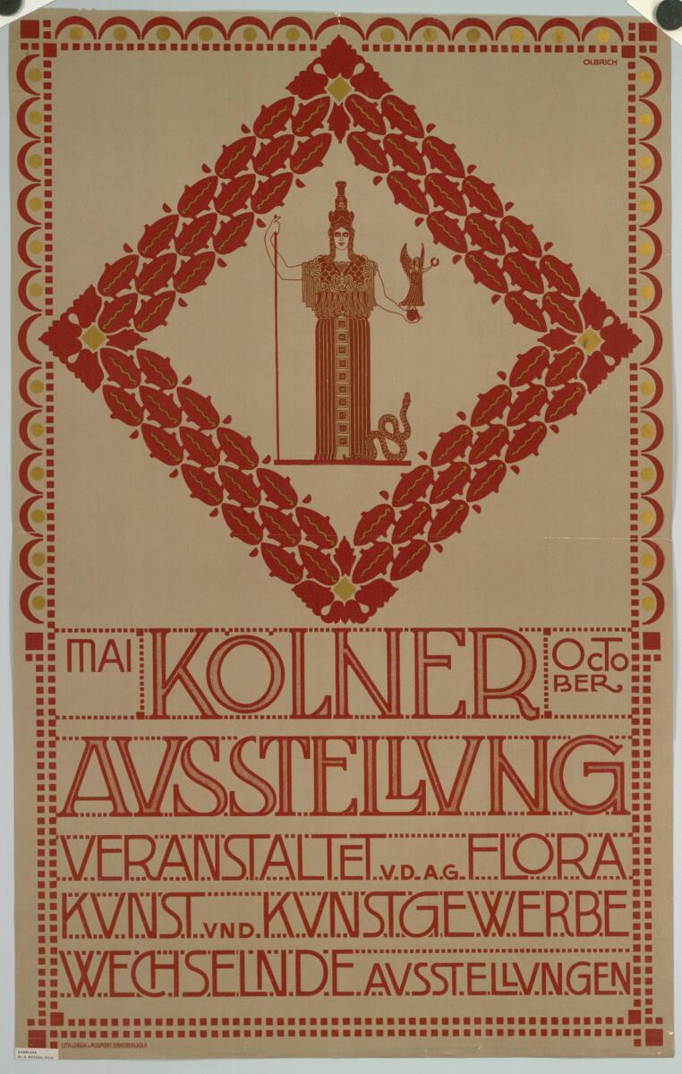 Joseph Maria Olbrich, KÖLNER AUSSTELLUNG, Inv. Nr.: DG2003/1000