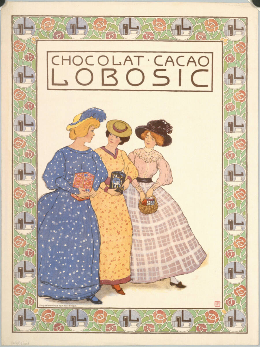 CHOCOLAT; CACAO; LOBOSIC, Prag AndreasHaase, 1903