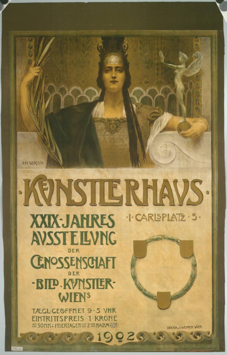Alois Hans Schram, KÜNSTLERHAUS; XXIX. JAHRESAUSSTELLUNG; 1902, Inv. Nr.: DG2003/1151