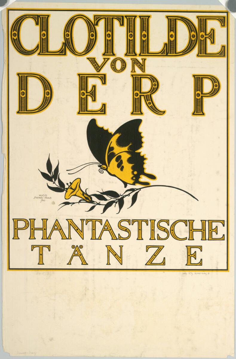 CLOTILDE VON DERP; PHANTASTISCHE TÄNZE, Hugo Steiner-Prag, 1913