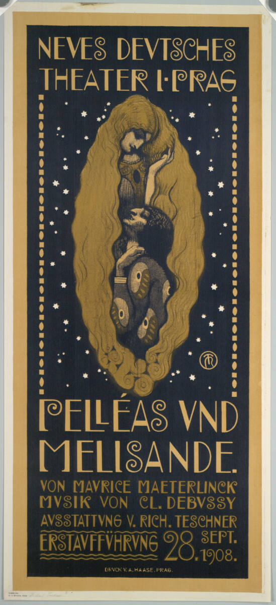 PELLÉAS UND MELISANDE; ERSTAUFFÜHRUNG NEUES DEUTSCHES THEATER PRAG; 1908, Prag AndreasHaase, 1908