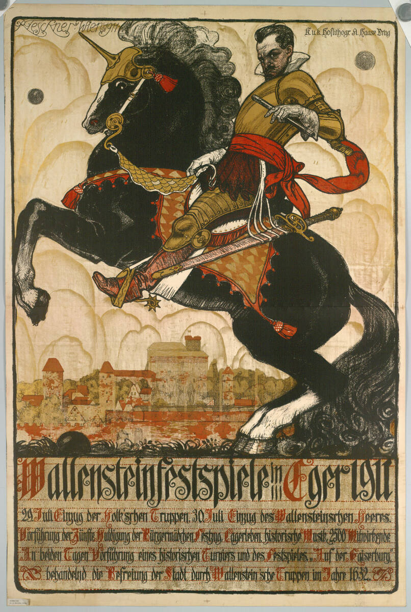 Wallensteinfest in Eger 1911, Prag AndreasHaase, 1911