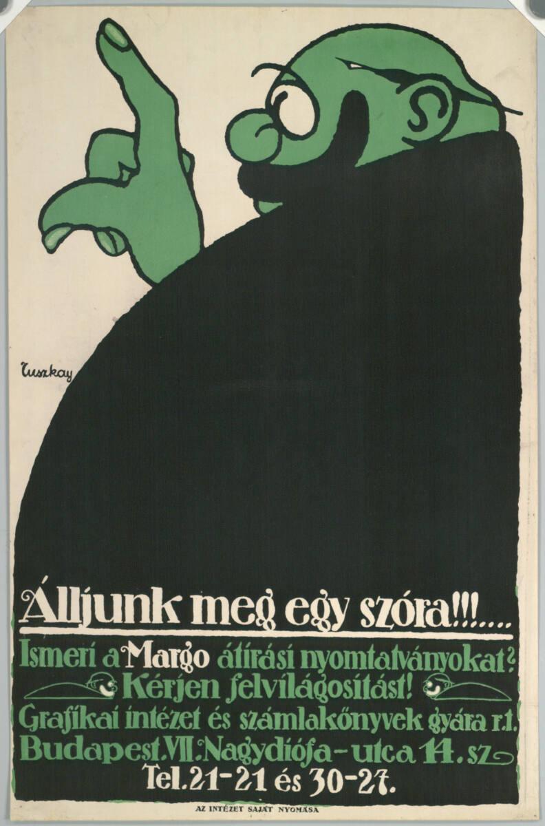 Márton Tuszkay, Álljunk meg egy szóra!!..., Inv. Nr.: DG2003/1247