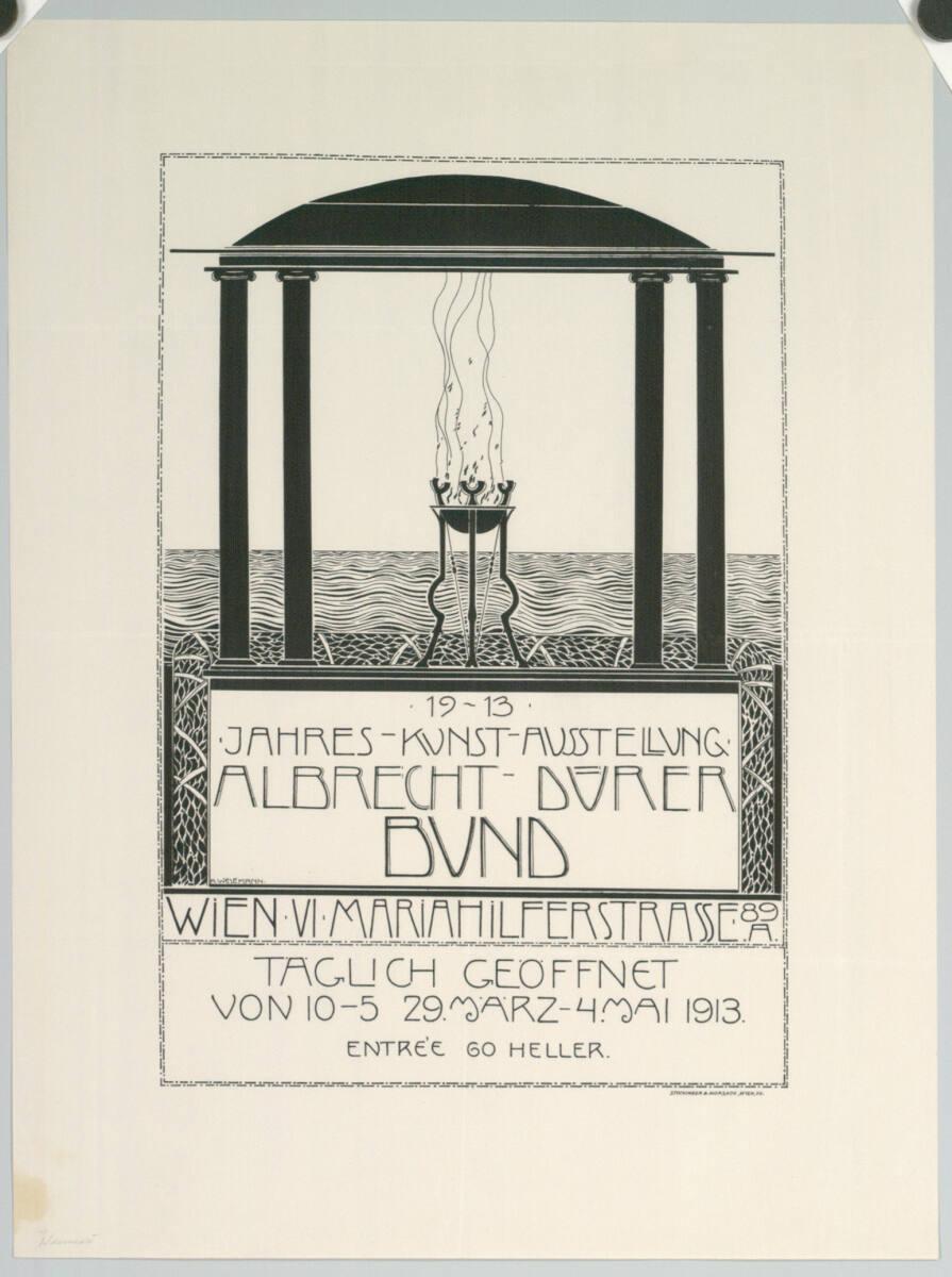 Alfred Wesemann, JAHRES-KUNST-AUSSTELLUNG ALBRECHT DÜRERBUND 1913, Inv. Nr.: DG2003/1281