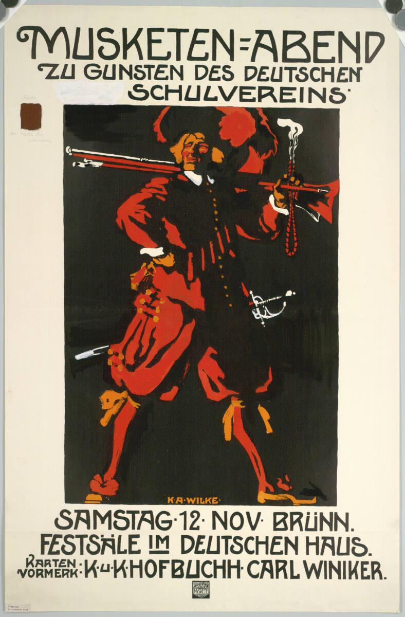 Karl Alexander Wilke, MUSKETEN-ABEND; BRÜNN, Inv. Nr.: DG2003/1283