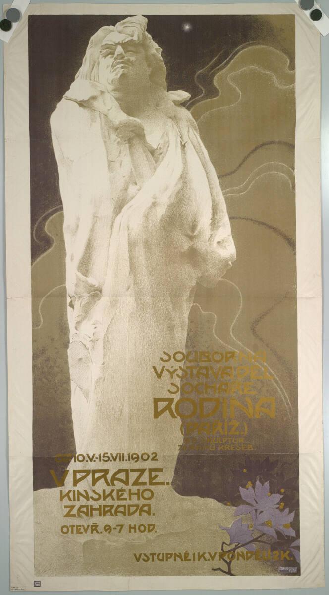 Wladimir Zupanský, SOUBORNÁ VÝSTAVA DEL SOCHARE RODINA (PARÍZ.); 1902; V PRAZE., Inv. Nr.: DG20…