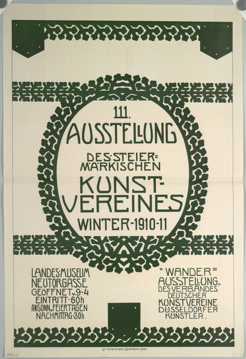 Anonym, III. AUSSTELLUNG DES STEIERMÄRKISCHEN KUNSTVEREINES; WINTER 1910-11