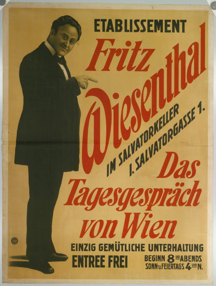 Anonym, ETABLISSEMENT Fritz Wiesenthal; I. SALVATORGASSE 1, Inv. Nr.: DG2003/1515