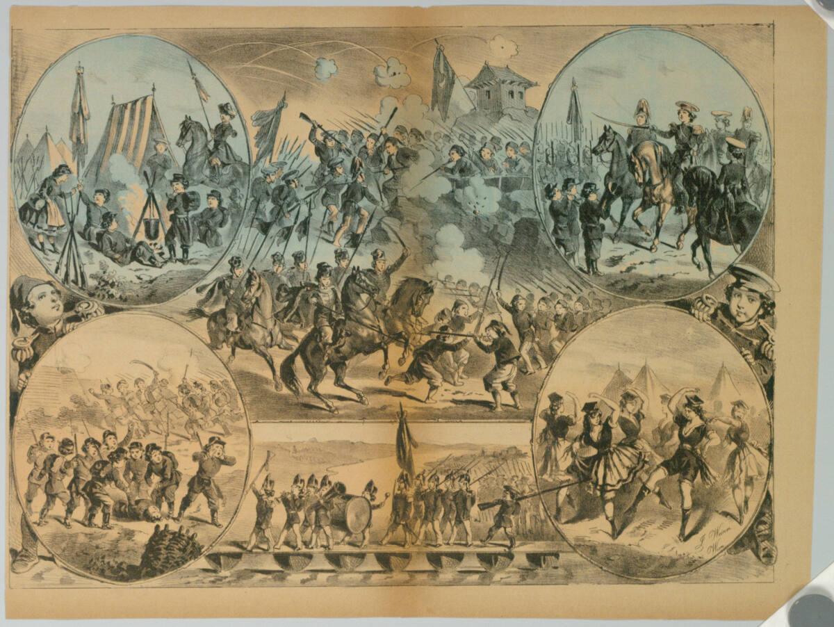 Anonym, Zirkuspantomime: Russisch-türkischer Krieg, Inv. Nr.: DG2003/1560