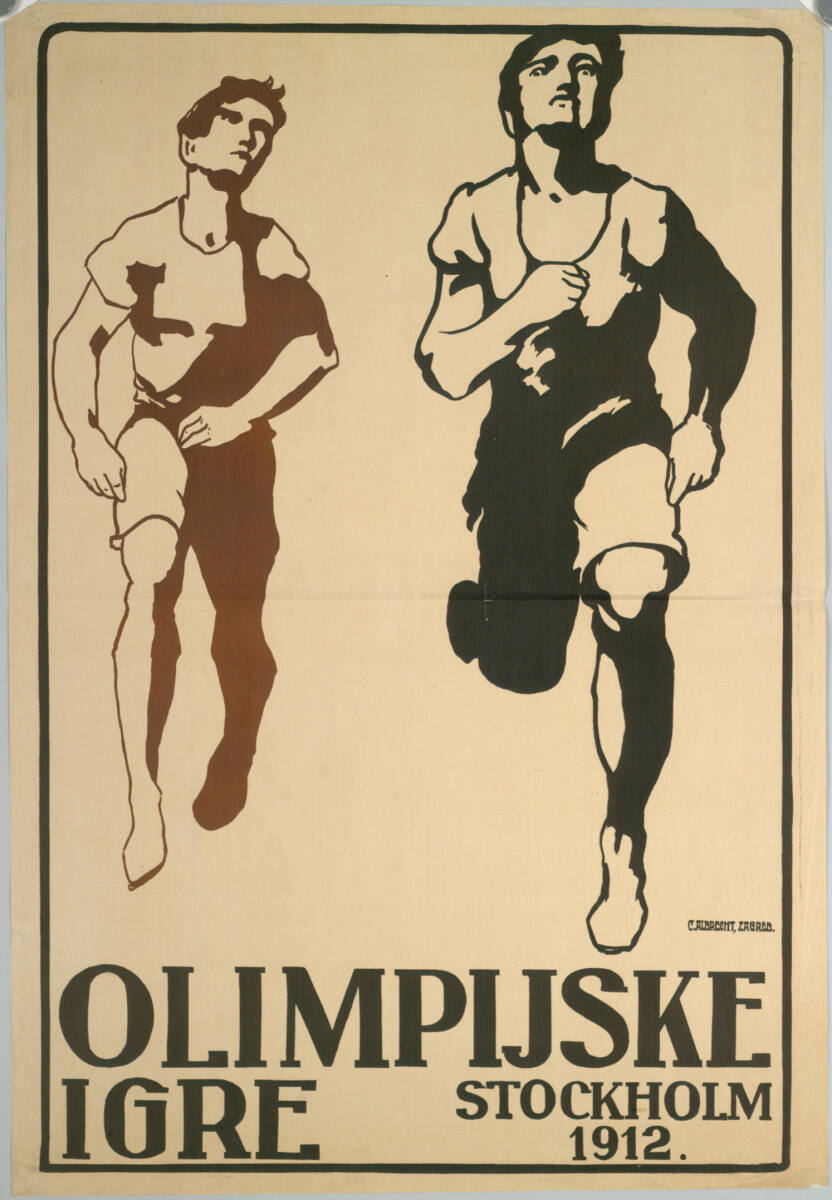 OLIMPIJSKE IGRE STOCKHOLM 1912., Zagreb C.Albrecht, 1912
