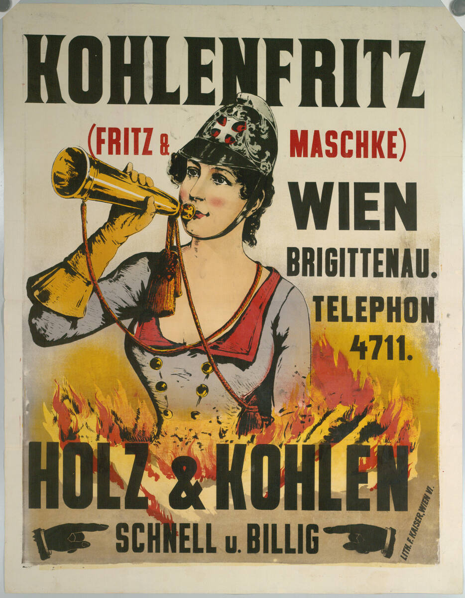 Anonym, KOHLENFRITZ (FRITZ & MASCHKE), WIEN, BRIGITTENAU