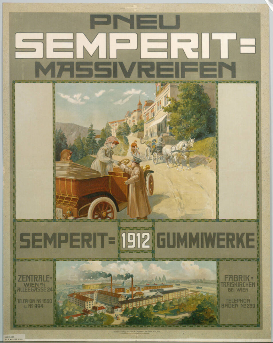Anonym, PNEU SEMPERIT-MASSIVREIFEN; 1912