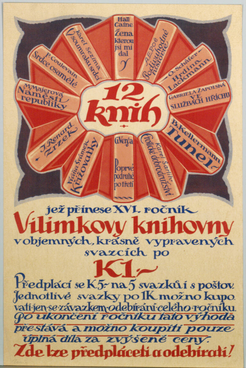 Anonym, Vilímkovy knihovny