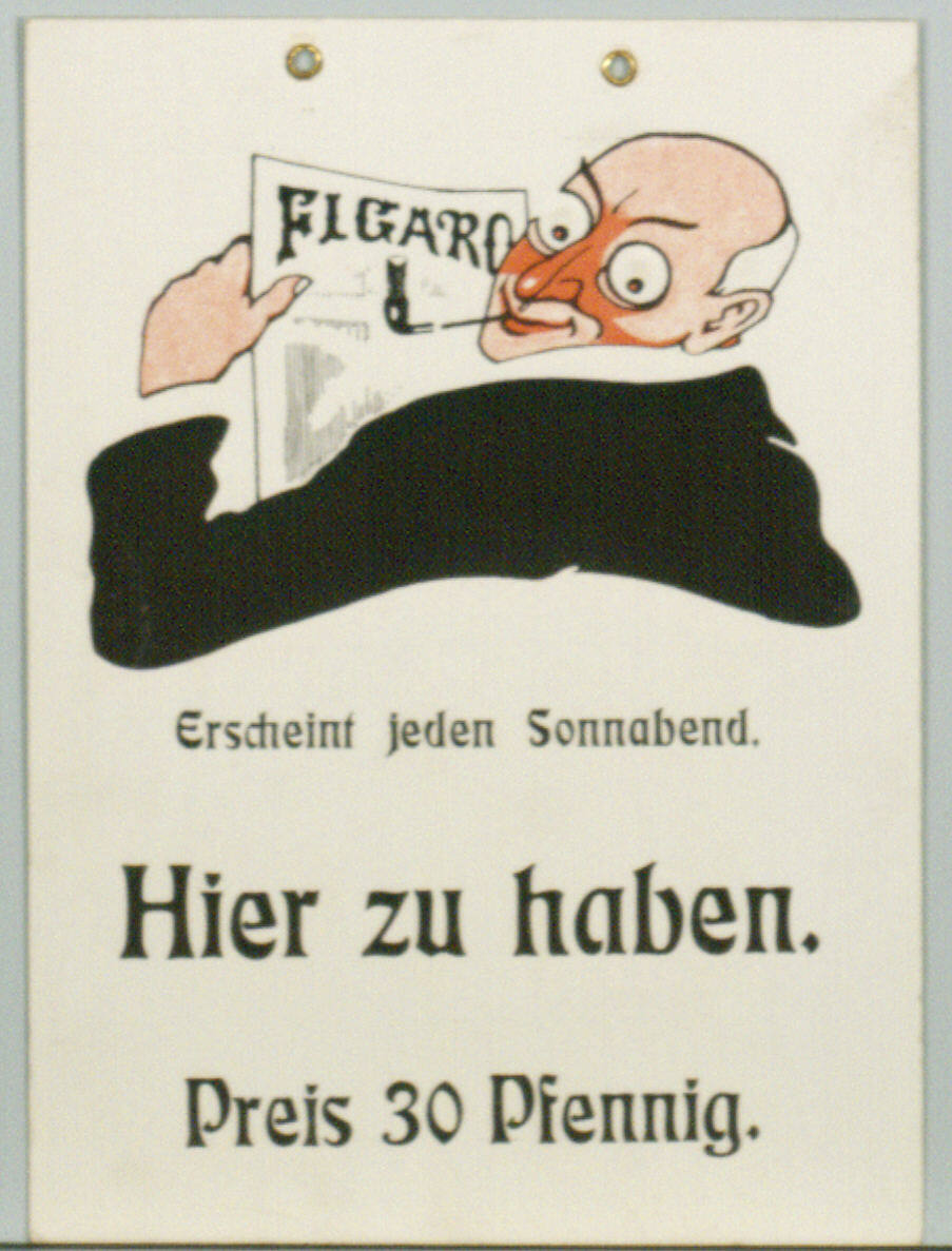 FIGARO; Hier zu haben.
