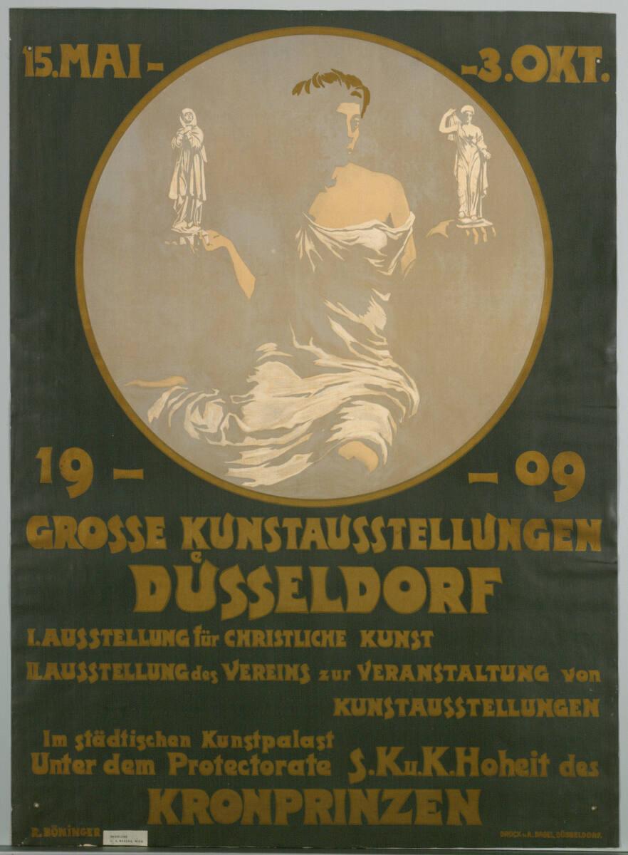 Robert Gerhard Böninger, GROSSE KUNSTAUSSTELLUNGEN DÜSSELDORF; 1909, Inv. Nr.: DG2003/1846