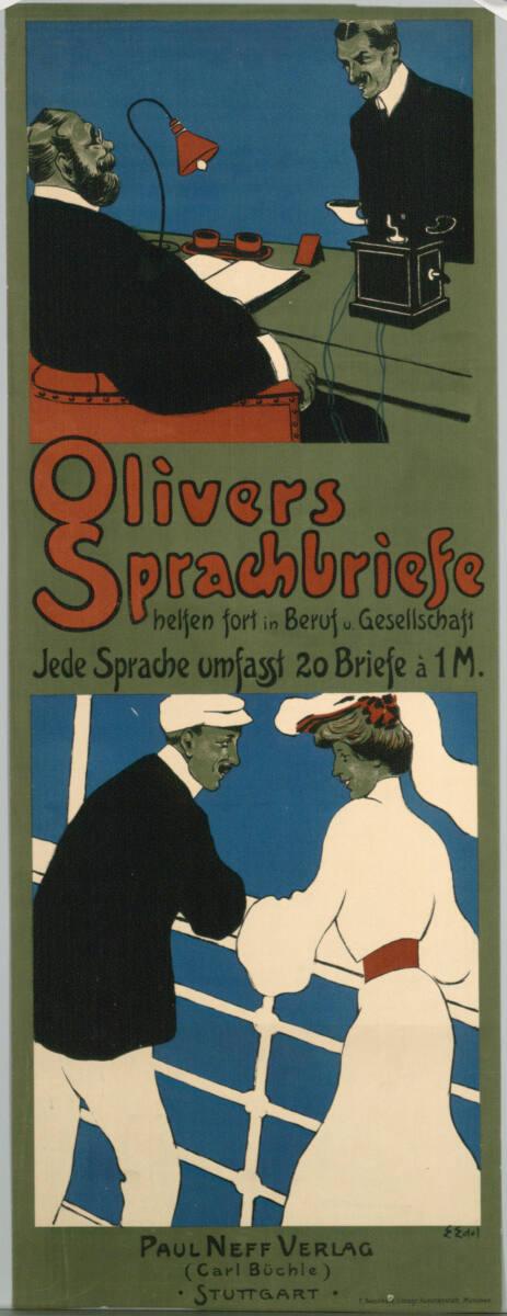 Edmund Edel, Olivers Sprachbriefe; PAUL NEFF VERLAG STUTTGART, Inv. Nr.: DG2003/1891