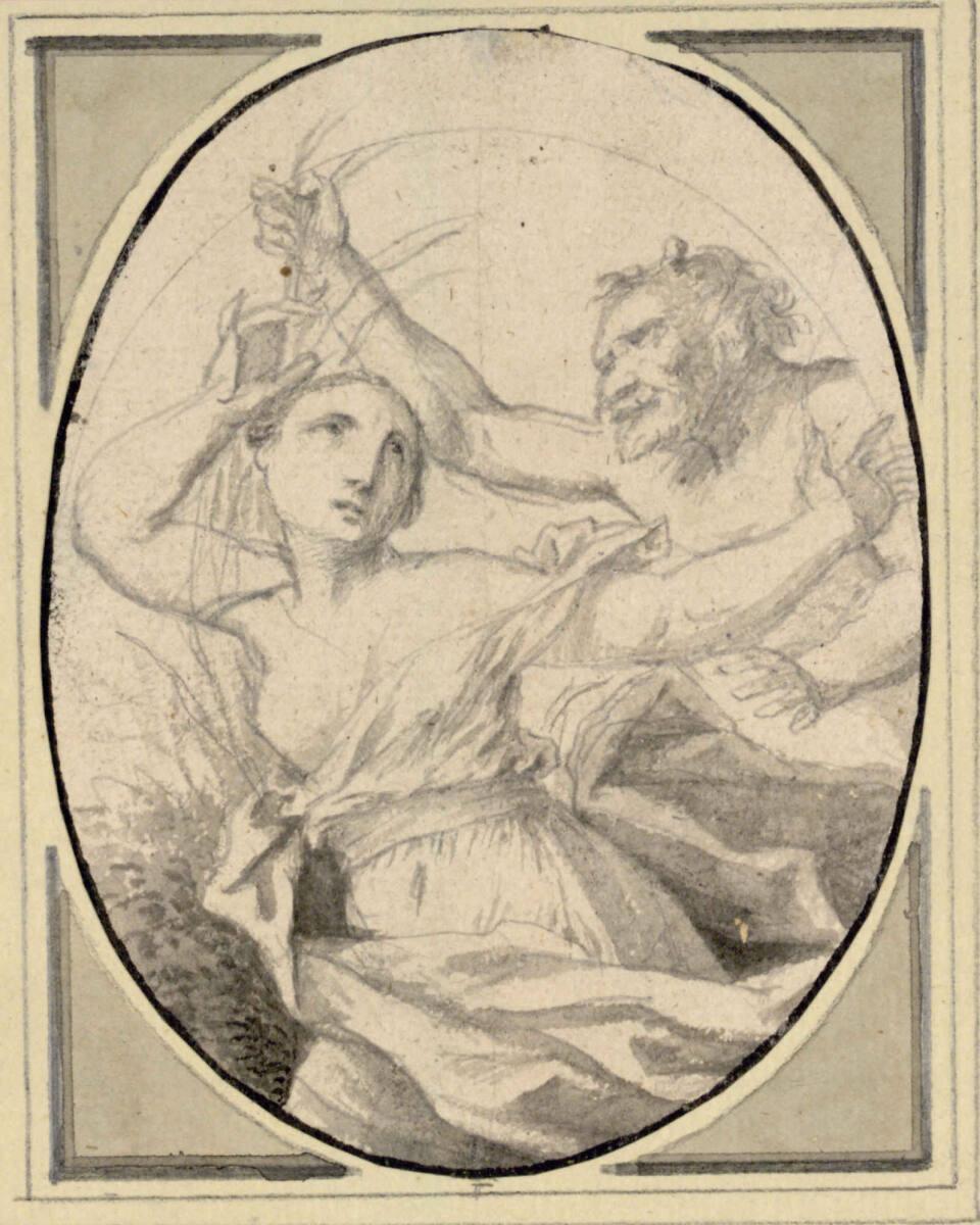 Christian Wilhelm Ernst Dietrich, Pan und Syrinx, Inv. Nr.: 3997