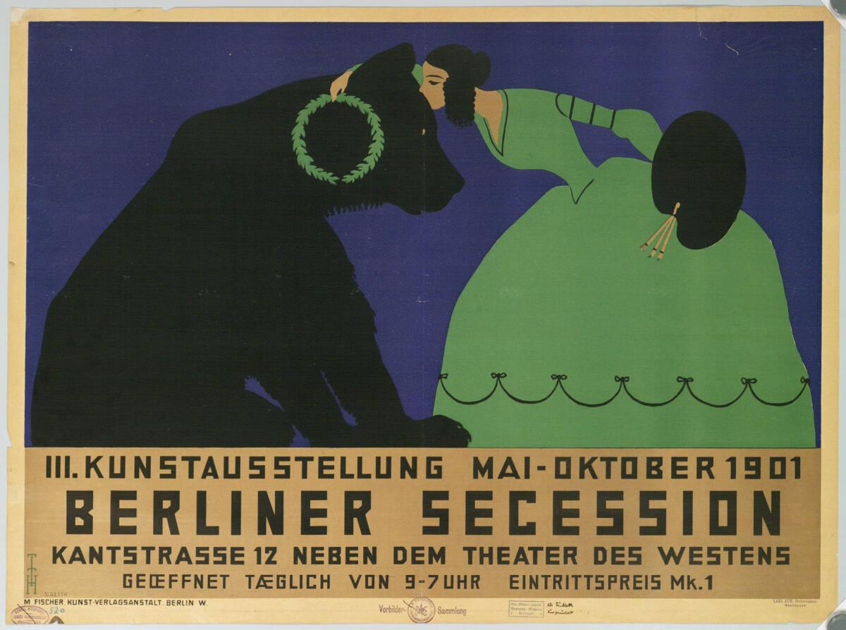 Thomas Theodor Heine, III. KUNSTAUSSTELLUNG; 1901; BERLINER SECESSION, Inv. Nr.: DG2003/1985