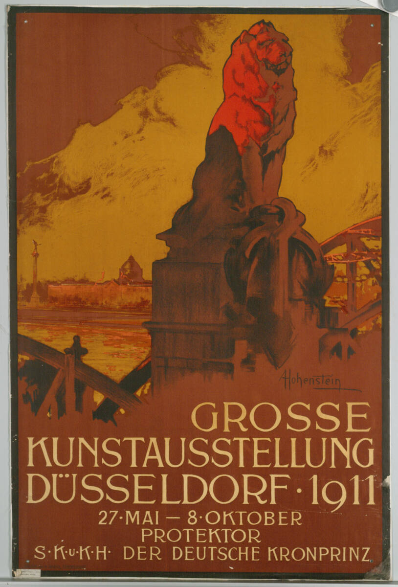GROSSE KUNSTAUSSTELLUNG DÜSSELDORF 1911, Düsseldorf A.Bagel, 1911