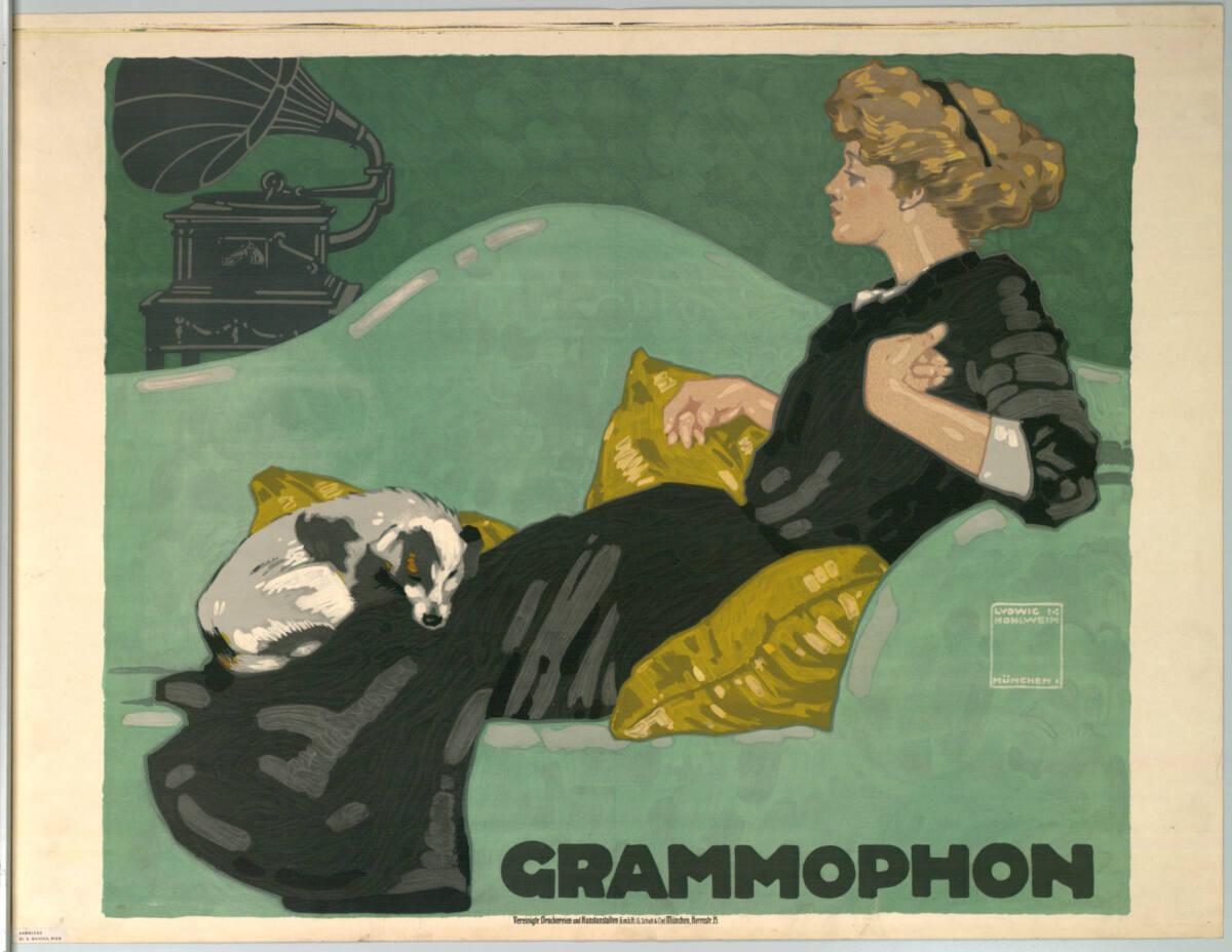 Ludwig Hohlwein, GRAMMOPHON, Inv. Nr.: DG2003/2025