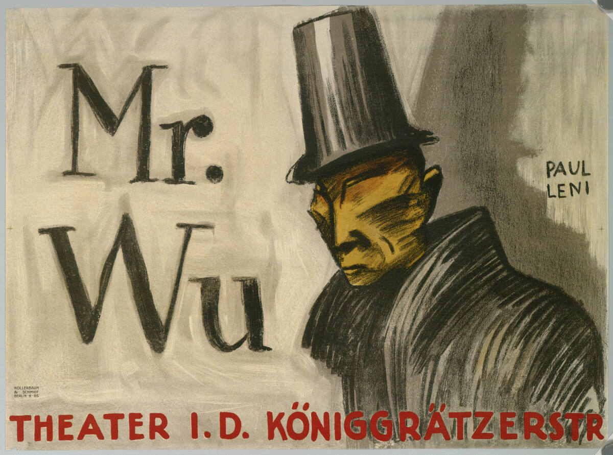 Mr. Wu; THEATER I. D. KÖNIGGRÄTZERSTR., Berlin KunstanstaltHollerbaum&Schmidt, 1914