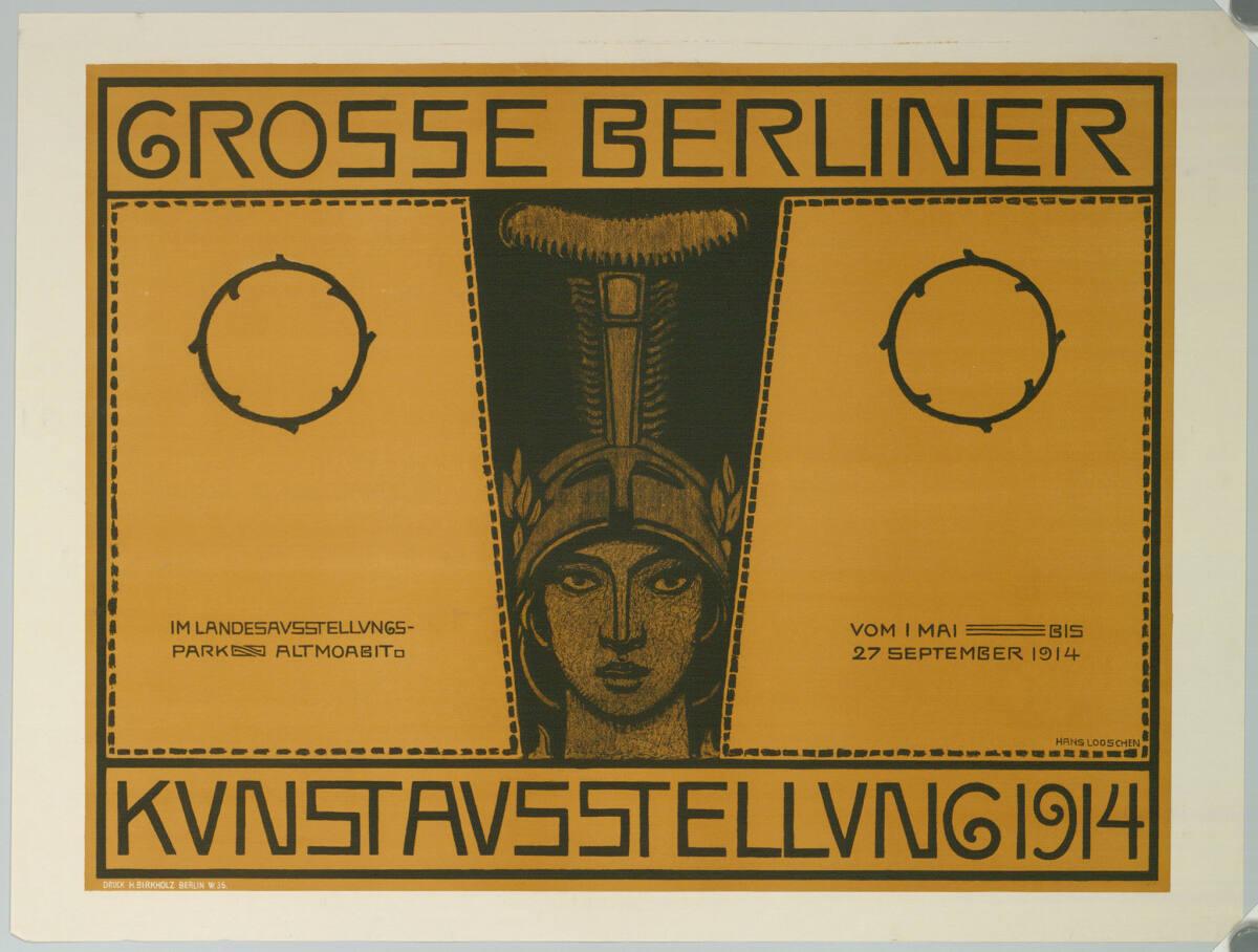 Hans Looschen, GROSSE BERLINER KUNSTAUSSTELLUNG 1914, Inv. Nr.: DG2003/2139