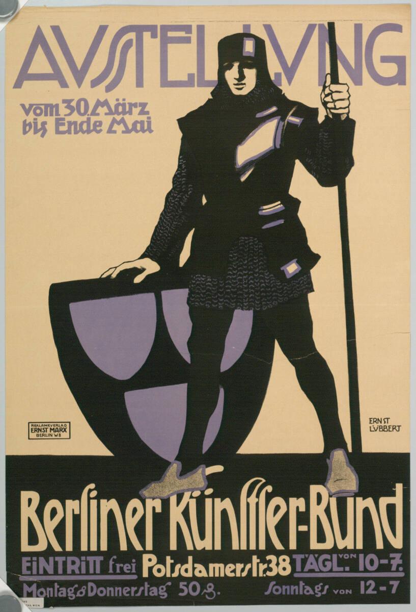 Ernst Lübbert, AUSSTELLUNG; Berliner Künstler-Bund, Inv. Nr.: DG2003/2143